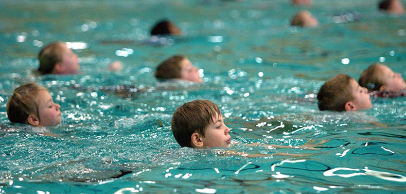 Leefstijl schoolzwemles zwembad